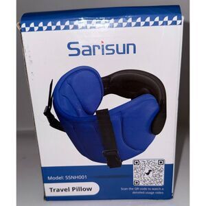 Sarisun Travel Pillow with Eye Sleep Mask & Storage Bag – Ultimate Comfort